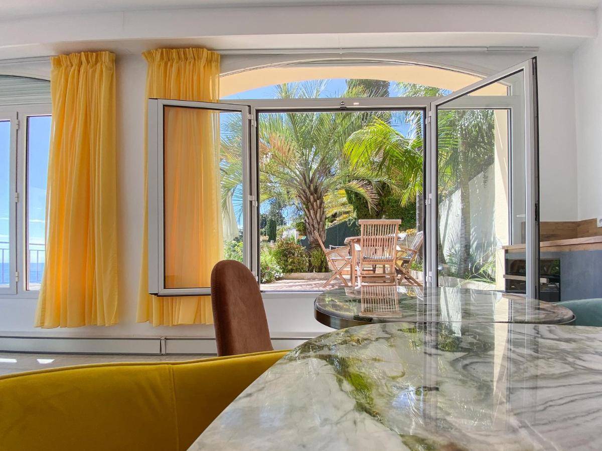 Villa L'Ensoleillee Vue Panoramique Mer, 250 M De La Plage Et Du Centre Ville Menton Eksteriør bilde