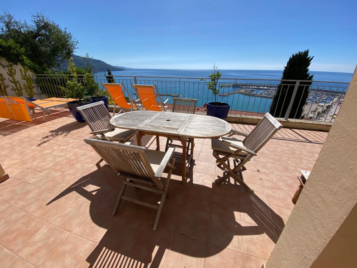 Villa L'Ensoleillee Vue Panoramique Mer, 250 M De La Plage Et Du Centre Ville Menton Eksteriør bilde