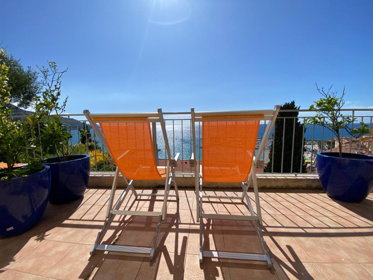Villa L'Ensoleillee Vue Panoramique Mer, 250 M De La Plage Et Du Centre Ville Menton Eksteriør bilde