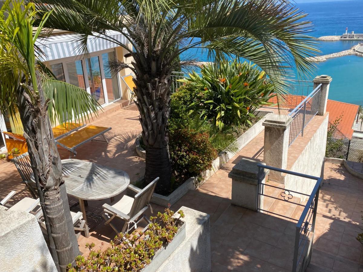 Villa L'Ensoleillee Vue Panoramique Mer, 250 M De La Plage Et Du Centre Ville Menton Eksteriør bilde